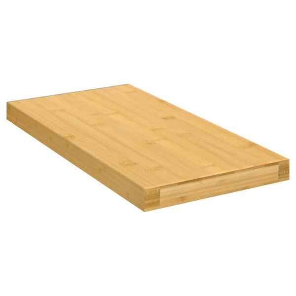 vidaXL Étagère murale 40x20x2 5 cm bambou