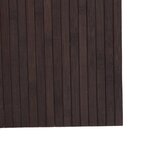 vidaXL Cloison de séparation marron foncé 165x400 cm bambou