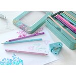 Coffret cadeau Sparkle  20 crayons de couleur et 1 taille-crayon Mini FABER-CASTELL
