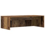 vidaXL Bureau mural Bois Ancien 100 x 45 x 30 cm Bois d'ingénierie