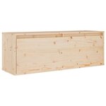 vidaXL Meubles TV 3 Pièces Bois massif de pin