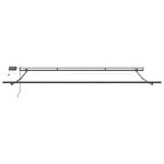 vidaXL Auvent avec Anthracite 4 5 × 3 5 m Métal