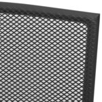 vidaXL Ensemble de chaises de jardin empilables 5 Pièces anthracite