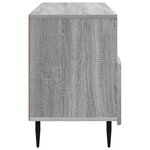 vidaXL Meuble TV Sonoma gris 102 x 34 5 x 50 cm Bois d'ingénierie