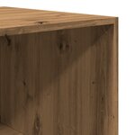 vidaXL Garde-robe chêne artisanal 100x50x200 cm bois d'ingénierie
