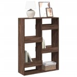 vidaXL Bibliothèque chêne marron 100x33x135 cm bois d'ingénierie