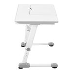 Bureau enfant réglable - 120 x 66 cm - inclinaison : 0 - 50° - hauteur : 600 - 760 mm 14_0005976