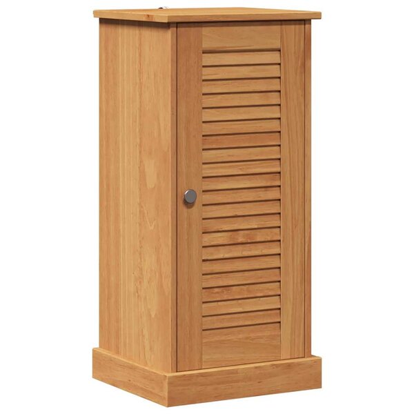 vidaXL Cabinet de Salle de Bain VIGO marron miel 37 x 34 x 80 cm