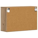 vidaXL Armoire suspendue avec étagère Chêne artisanal 60 x 20 x 40 cm
