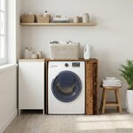 vidaXL Armoire pour machine à laver Bois ancien 87 x 60 x 89 cm