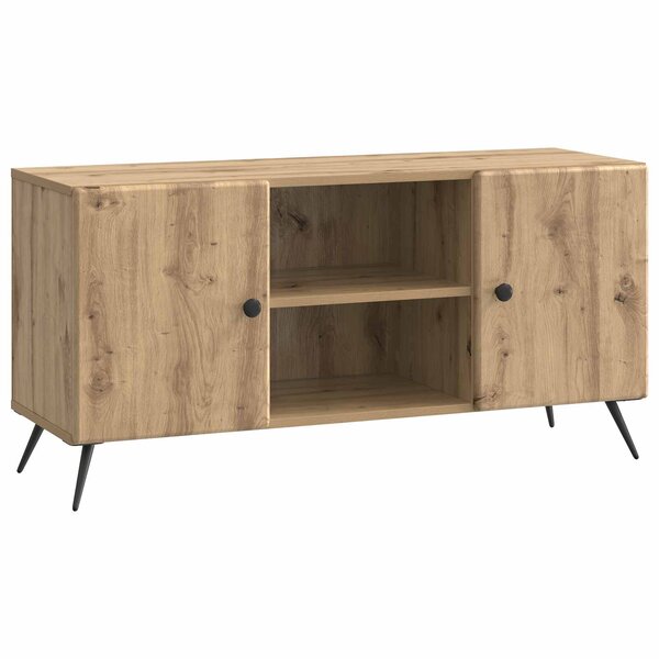vidaXL Meuble TV 102 x 34 5 x 50 cm Chêne artisanal Bois d'ingénierie