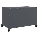 vidaXL Meuble TV anthracite 68x39x43 5 cm acier