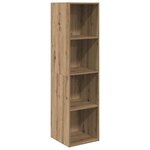 vidaXL Ensemble de meubles TV 2 Pièces chêne artisanal 37 x 37 x 142.5 cm