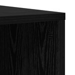 vidaXL Ensemble meuble TV 2 Pièces Chêne noir Bois d'ingénierie