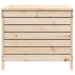 vidaXL Repose-pied de jardin 62x63 5x53 5 cm bois de pin massif