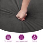 vidaXL Banc Rose 100x35x41 cm Velours
