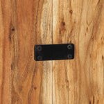 vidaXL Tête de lit 200 cm bois massif d'acacia