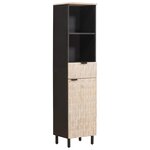 vidaXL Ensembles de salle de bain 5 Pièces Finition Lavage Blanc