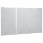 Tableau magnétique panneau écriture école maison bureau pliable 180 x 80 x 1 7 cm aluminium 02_0045527