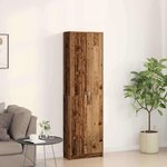 vidaXL Armoire Bois ancien 55 x 25 x 189 cm Bois d'ingénierie