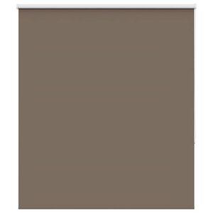 vidaXL Store enrouleur occultant café 120x175cm largeur du tissu