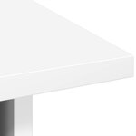 vidaXL Table de chevet 2 Pièces Blanc 41 x 40 x 45 cm Bois d'ingénierie
