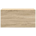 vidaXL Armoire murale de bain chêne sonoma 60x25x30 cm bois ingénierie