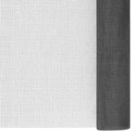 vidaXL Écran en treillis Fibre de verre 80x2000 cm Noir