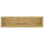 vidaXL Jardinière surélevée 196x50x100 cm Bois de pin imprégné
