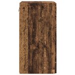 vidaXL Meuble TV mural Bois Ancien 30 x 31 x 60 cm Bois d'ingénierie