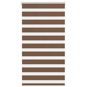 vidaXL Store zèbre marron 85x150 cm largeur du tissu 80 9 cm polyester