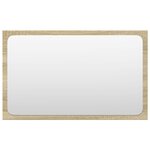 vidaXL Ensemble de meubles de salle de bain 4 Pièces chêne sonoma