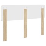 vidaXL Tête de lit Chêne Sonoma 150 cm Bois d'ingénierie