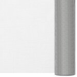 vidaXL Écran en treillis Acier inoxydable 60x2000 cm Argenté