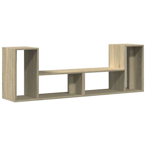 vidaXL Meubles TV 2 Pièces chêne sonoma 75x30x50 cm bois d'ingénierie