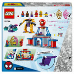 LEGO® 10794 - QG des Lanceurs de Toile de l'Équipe Spidey : Set de Construction Marvel pour Enfants