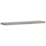 vidaXL Étagères murales 4 Pièces sonoma gris 40x10x1 5 cm bois ingénierie
