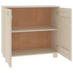 vidaXL Buffet HAMAR Marron miel 85x35x80 cm Bois massif de pin