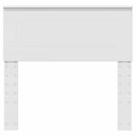 vidaXL Tête de lit Blanc 75 cm Bois d'ingénierie