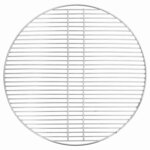 vidaXL Grille de barbecue Argenté 60 x 60 cm Acier inoxydable