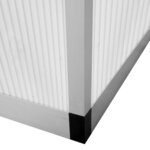 vidaXL Serre Aluminium 481x250x195 cm 23 44 m³