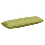 vidaXL Coussin de Dos Vert clair 140 x 19 x 50 cm tissu