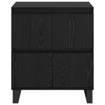 vidaXL Buffet 3 Pièces Chêne noir 60 x 35 x 70 cm