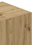 vidaXL Garde-robe chêne artisanal 80x52x180 cm bois d'ingénierie