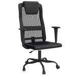 Chaise fauteuil siège de bureau informatique étude réglable en hauteur noir 02_0024072
