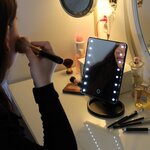 United Entertainment Miroir avec éclairage LED Noir