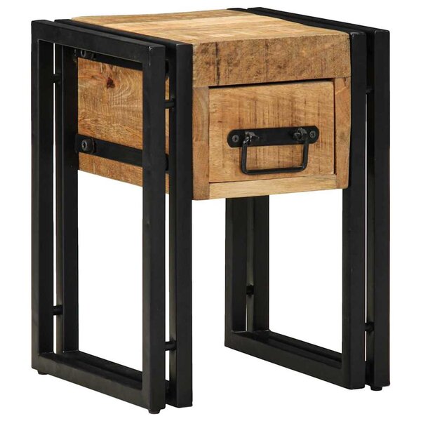 vidaXL Table d'appoint 30 x 30 x 40 cm Bois de mangue massif
