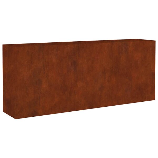 vidaXL Lit surélevé de jardin 200x40x80 cm acier corten