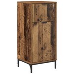vidaXL Cabinet de salle de bain Bois Ancien 39 5 x 36 x 88 cm