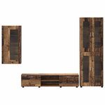 vidaXL Ensemble meuble TV FLORIN Bois ancien Bois d'ingénierie
